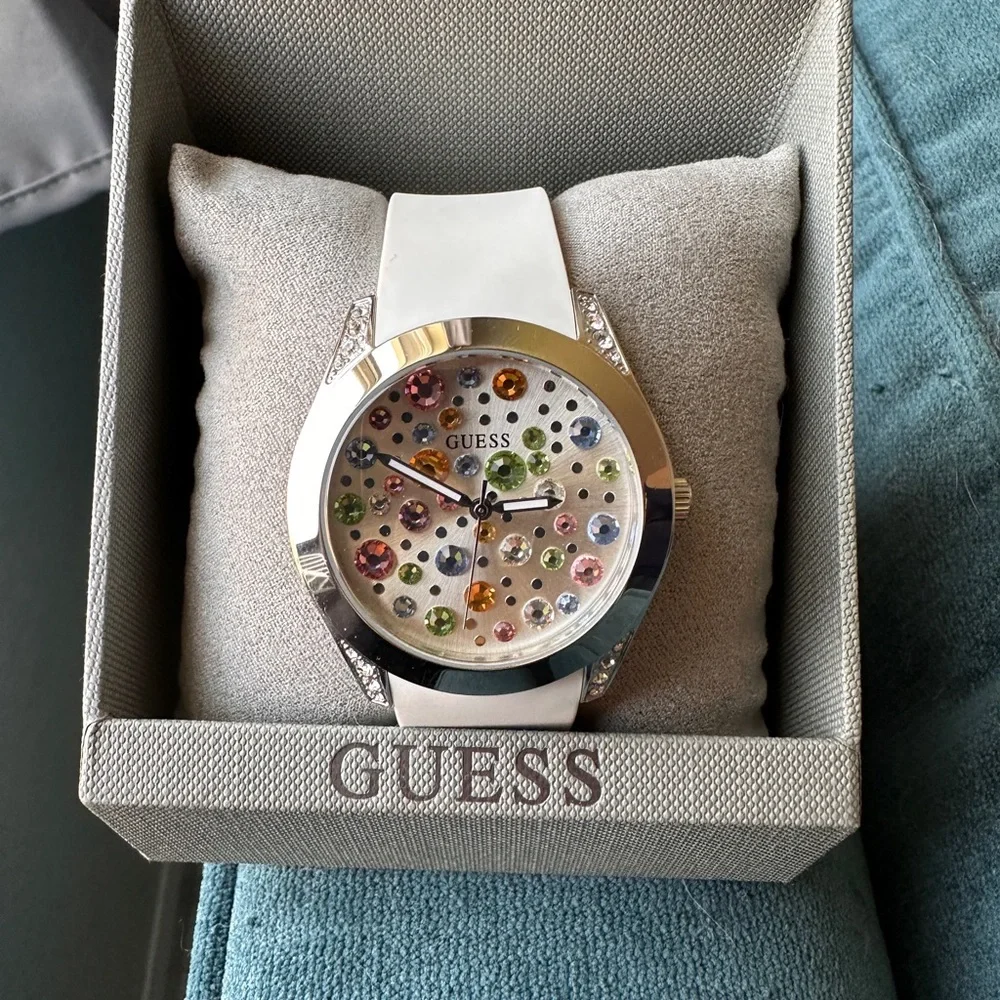 GUESS Women's Watch with Multicolor Crystal Dial - Picture 3 of 3